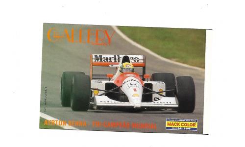 Adesivo Gallery F-1 Senna Tri - Campe�o