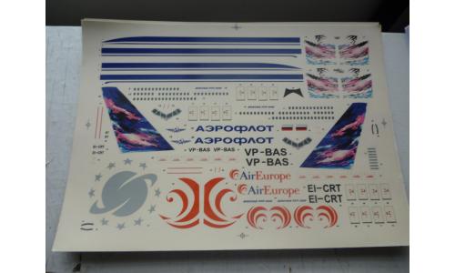 Decalque Avi�o Air Europe