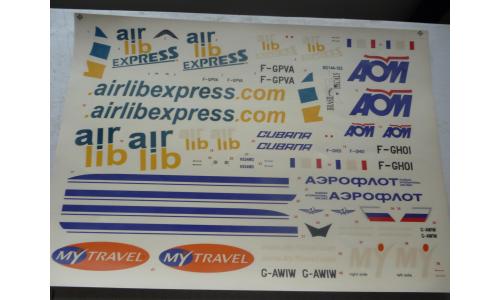 Decalque Avi�o Air Lib My Travel