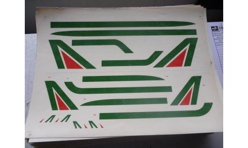 Decalque Avi�o Alitalia Asas