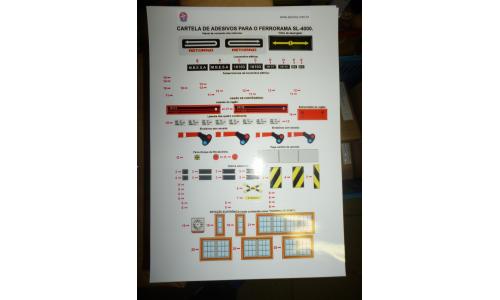 Ferrorama - Adesivo Cartela SL-4000