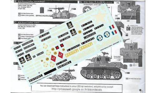 Bison 35033 Indochin French AFVs 1946-54