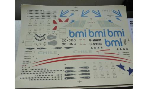 Decalque Avi�o BMI Chile