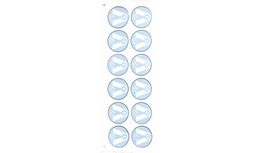 Adesivo Bola Time Velez da Argentina
