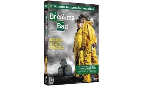 DVD Box Breaking Bad 3� Temporada Completa