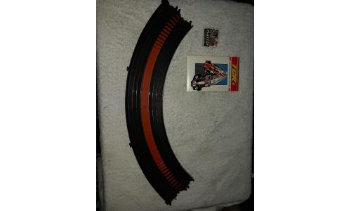 Autorama TCR Pista Curva Preta Longa Vermelha