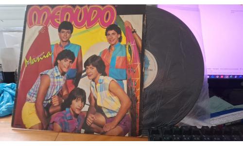 LP Menudo 1984 Mania