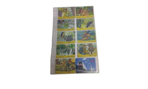 Cart�es Telef�nicos Desenho Natureza + Outros