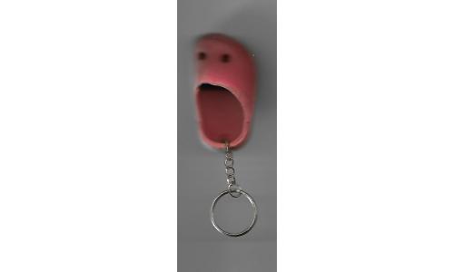 Chaveiro Croc Rosa