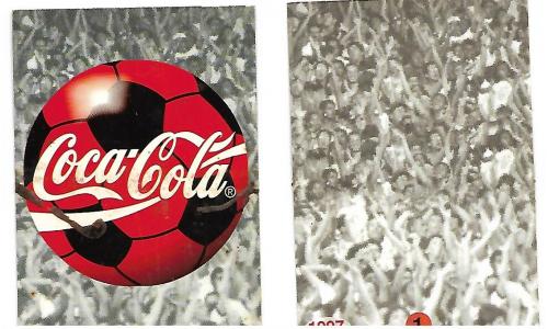 Coca Cola 1997 Cards N.01 Copa da Fran�a