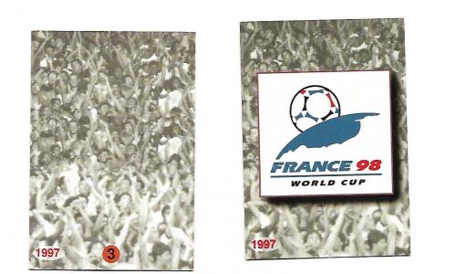 Coca Cola 1997 Cards N.03 Copa da Fran�a