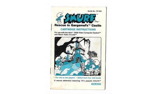 Manual Coleco Smurfs