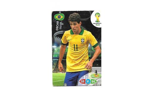 Futebol Cards Adrenalyn Brasil Oscar