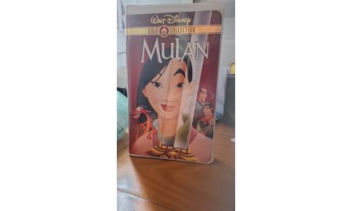 VHS Disney Mulan Vers�o Walt Disney Gold Collection