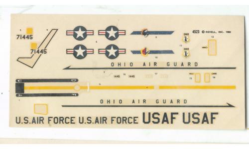 Decalque 1/72 U.S. Air Force USAF