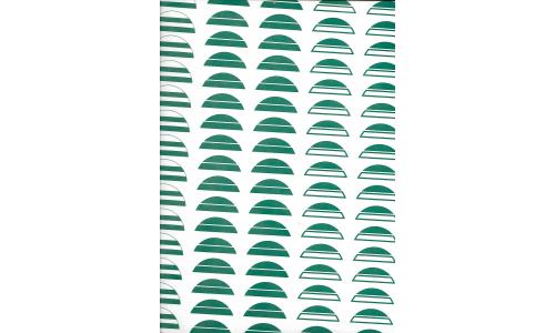 Decalque Meia Lua Verde Escuro