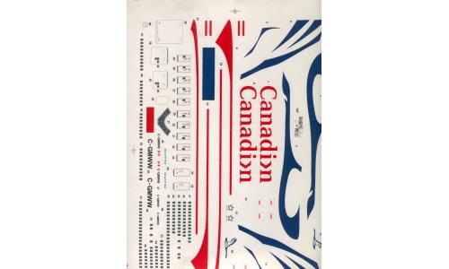 Decalque Avi�o Canadian Air