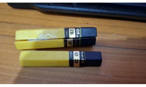 Pentel 3x Estojo Grafite 2B 0.9