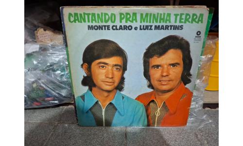 LP Monte Claro e Luiz Martins Cantando Pra Minha Terra