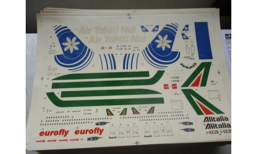 Decalque Avi�o Eurofly Alitalia