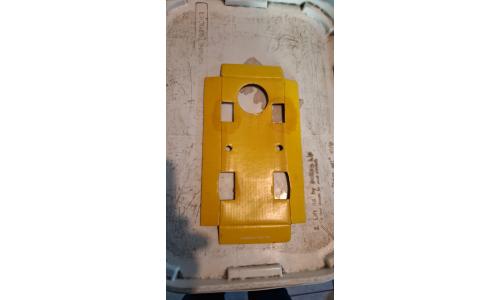 Autorama Estrela - Embalagem Papel�o Carro Amarelo