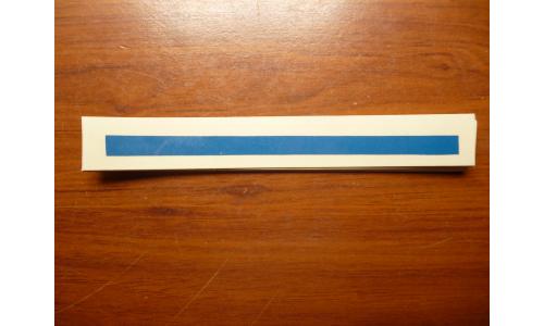 Decalque Faixa 17 cms Azul Escura