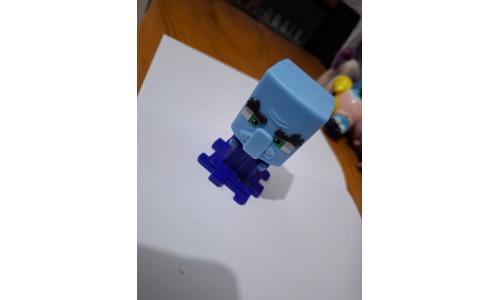 Mc Boneco Evocador Minicraft O Filme