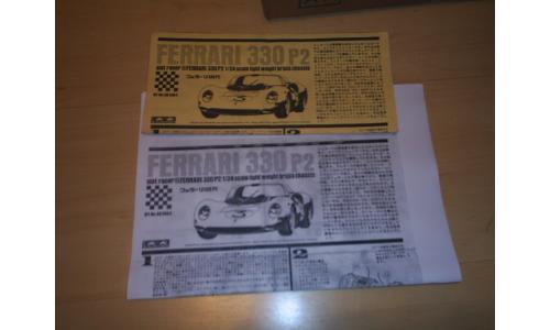 Autorama Revell - Manual Ferrari 330 P2