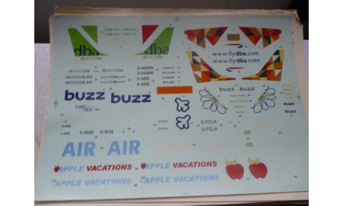 Decalque Avi�o Fly DBA Deutscheba