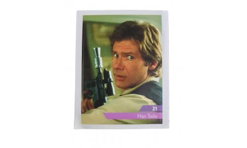 Figurinha N�21 Star Wars Han Solo
