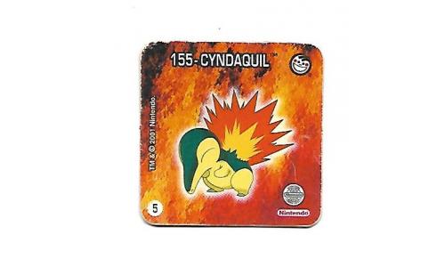 Elma Chips 2001 Cards Joken-Po 155 Cyndaquil