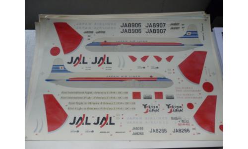 Decalque Avi�o JAL JA8906 / JA8266