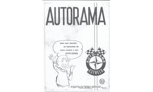 Autorama Estrela - Manual 1960 N.35 Auto-Rama