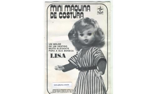 Molde de Vestido Lisa (Maquina de Costura)