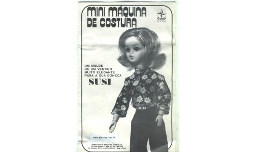 Molde de Vestido Susi Vestido Cal�a (Maquina de Costura)