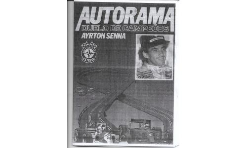 Autorama Estrela - Manual Senna 1992 Duelo Mc Laren x Ferrari