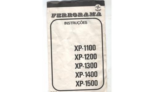 Ferrorama - Manual XP-1100 / 1200 / 1300 / 1400 / 1500
