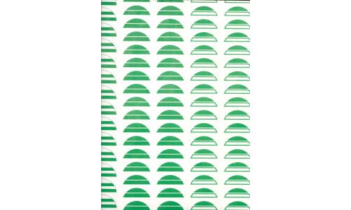 Decalque Meia Lua Verde Claro