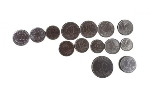 Lote Moedas Brasileiras Antigas