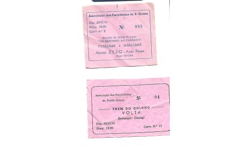 02x Passagens Associa��o dos Ferroviarios