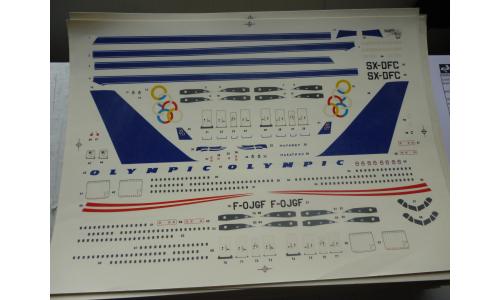 Decalque Avi�o Olympic F-OJGF