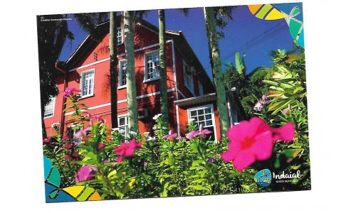Cart�o Postal Brasil Santa Catarina Indaial Funda��o de Cultural