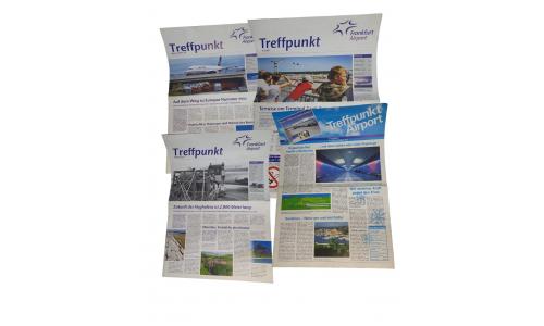 Kit 4x Jornal P�sters Treffpunkt Usados