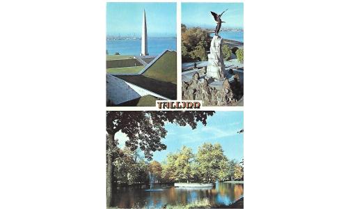 Cart�o Postal Estonia Tallinn Kadriorg Maarjamagi