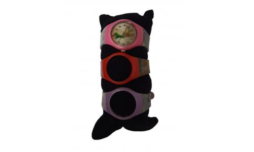 Rel�gio Infantil Princesas Com 3 Pulseiras Usado