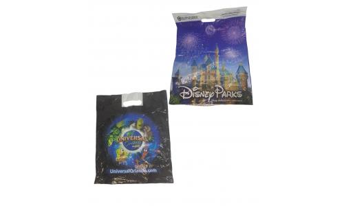 05x Sacolas Universal e 1 Disney Usadas