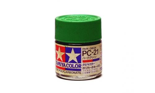 Tamiya Policarbonato (RC) Tinta PC-21 Park Green 23ml.