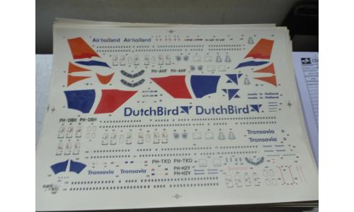 Decalque Avi�o Air Holland DutchBird Transavia