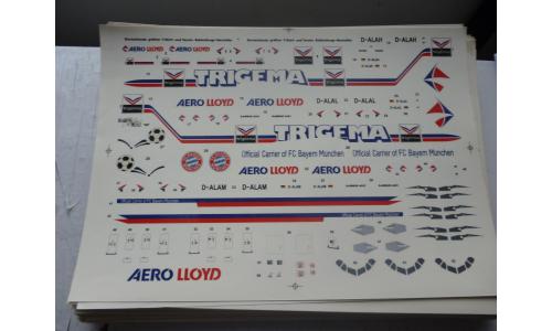 Decalque Avi�o Trigema Aero lloyd